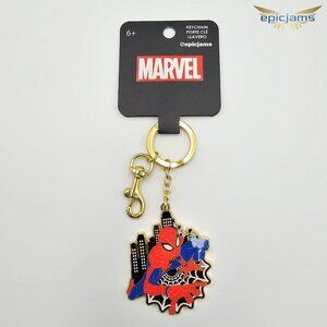 Loungefly Marvel Spider-Man Web Keychain